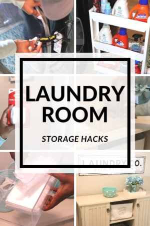 Laundry Room Storage & Organization Hacks - Angel